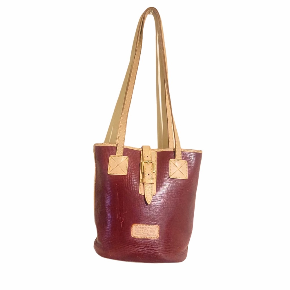 Rare Vintage Dooney & Bourke bucket shoulder bag (bF)